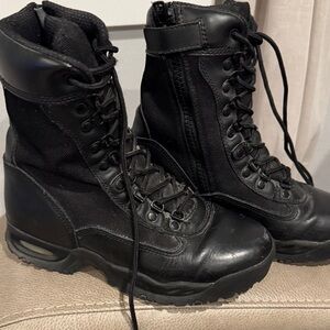 Ridge, air-tag zipper Black Tactical Combat Boots